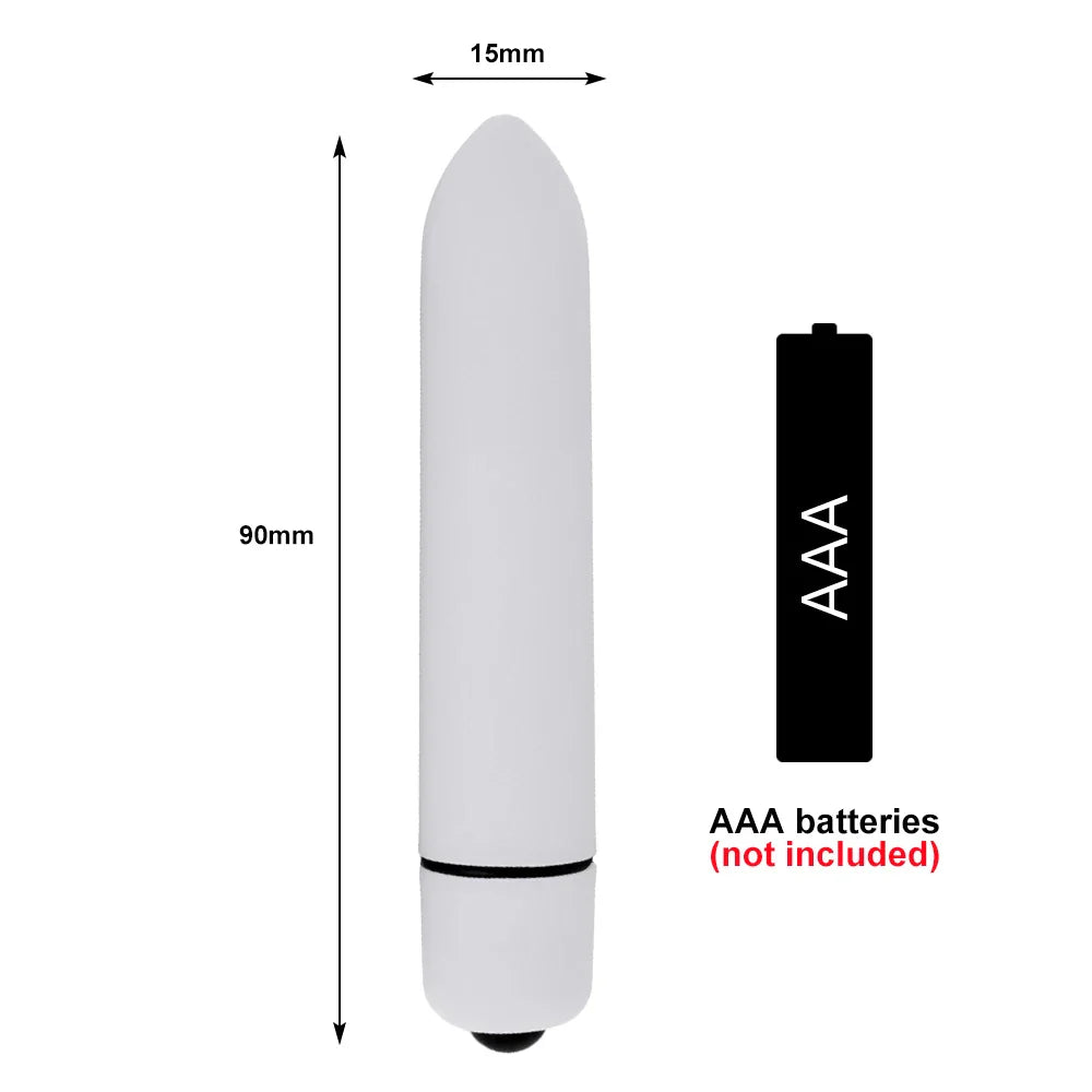10-Speed Bullet Vibrator AV Stick – Mini G-Spot & Clitoris Stimulator, Dildo Sex Toy for Women