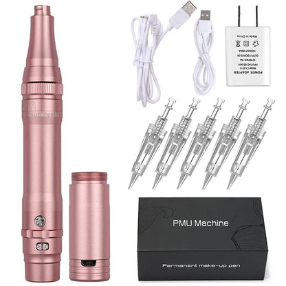 Wireless PMU Machine — Professional Permanent Makeup Tattoo Pen for Eyebrows, Eyeliner & Lips