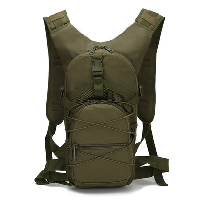 15L Molle Tactical Backpack – Outdoor Sports Bicycle Bag for Cycling, Hiking, Climbing, Camping & Fishing with Hydration Support