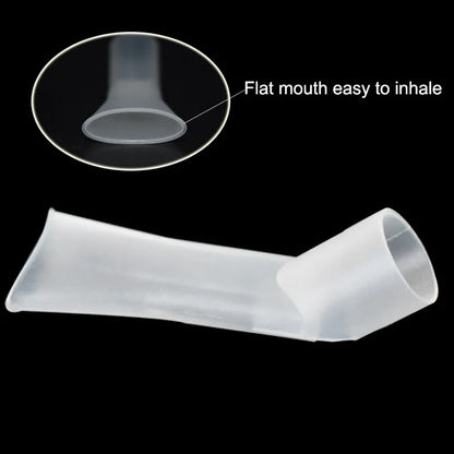 3-Piece Household Nebulizer Kit — Inhaler Cup and Compressor Mouthpieces, Medical Steam Inhaler Accessories