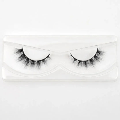 Visofree 3D Mink Eyelashes – Thick Handmade Full Strip Cruelty-Free False Lashes for Makeup M56