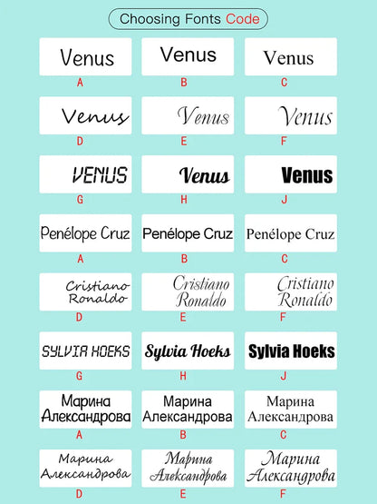 Custom Clothing Name Sticker Stamp: Waterproof DIY for School - Boys, Girls, Teacher, Student Customized Seal, No Fade
