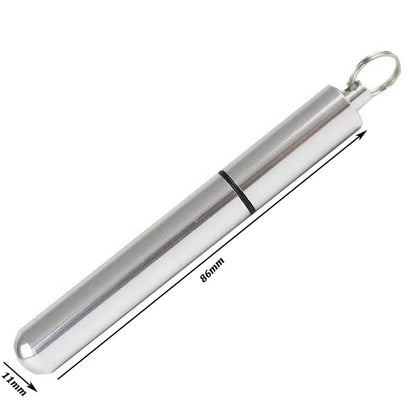 Durable Stainless Steel Toothpick Holder - Portable Rustproof Stand for Outdoor, Household, and Travel - Seal Storage Container Box Holder Case