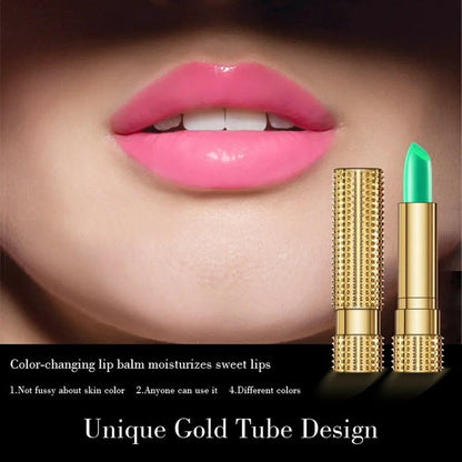 Aloe Vera Magic Lip Balm – Color Changing, Natural Moisturizing Lipstick with Safe, Nutritious Ingredients