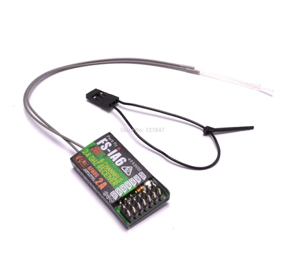 FlySky FS-IA10B/IA6B/X6B/FS-A8S Receiver – Compatible with i6, i10, CT6B, T6, TH9X Remote Control Transmitters