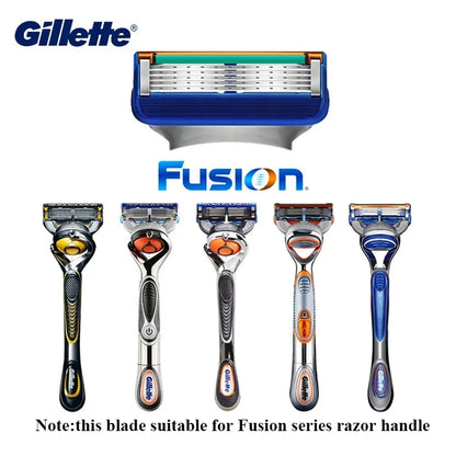 Gillette Fusion 5-Layer Razor Blades for Men - Replacement Shaving Head for Professional Beard Care
