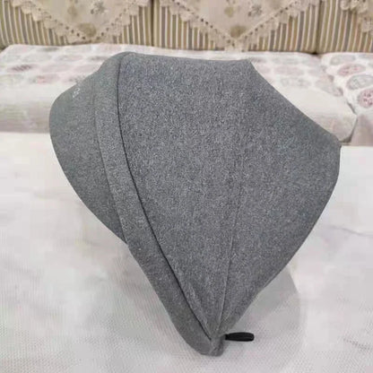 Baby Car Seat Sun Canopy - Universal Adjustable Safety Seat Sunshade with Support Rod for Infant Basket