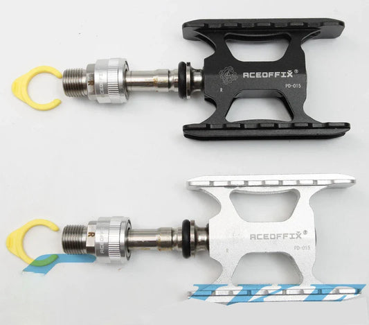 Aceoffix Ultralight Quick Release Pedal Adaptors — Brompton Bike Compatible