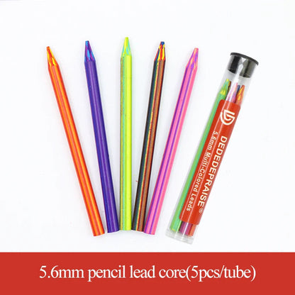 5.6mm Mechanical Pencils & Charcoal Graphite Leads – HB to 14B Soft, Medium, Hard Sketch Drawing Lead Core