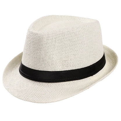 Women’s Summer Visor Hat – Foldable Wide-Brim Straw Cap, Stylish UV-Resistant Sun Hat for Beach & Hiking