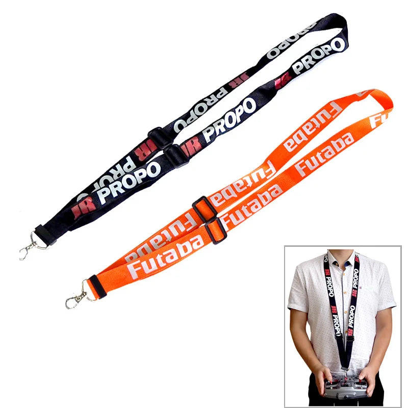 Universal Adjustable Neck Strap Lanyard – Belt Sling for RC Remote Controller, Drone, Airplane, Car & Boat