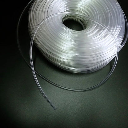 Silicon Aquarium Oxygen Pump Hose - 4x6mm, 1m/3m/5m/10m, Food Grade Tube for Fish Tank & Pond