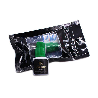 IB Ultra Super Glue for Eyelash Extensions — 5ml Korean Fast-Drying Strong Lash Adhesive, Long-Lasting