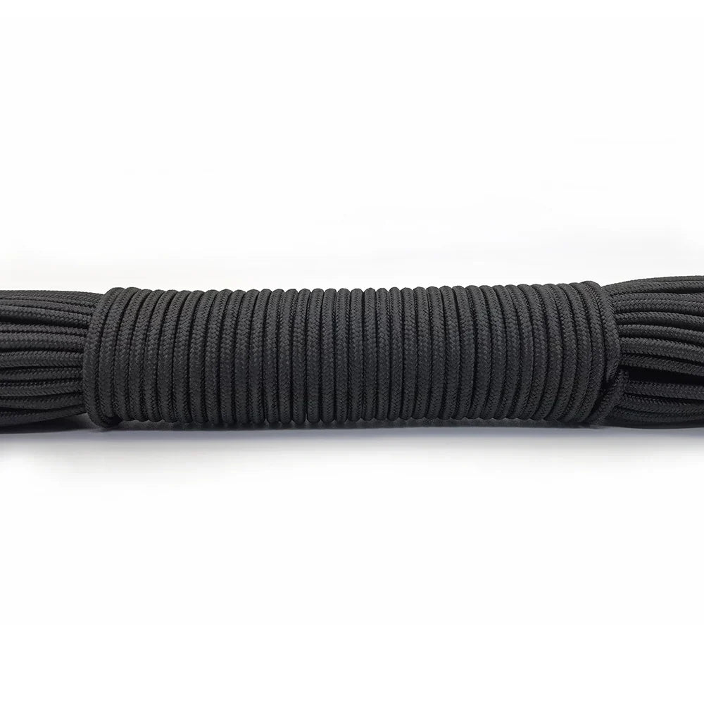 100FT 3mm Paracord Rope – Heavy Duty Parachute Cord for Hiking, Camping, Survival & DIY Bracelets