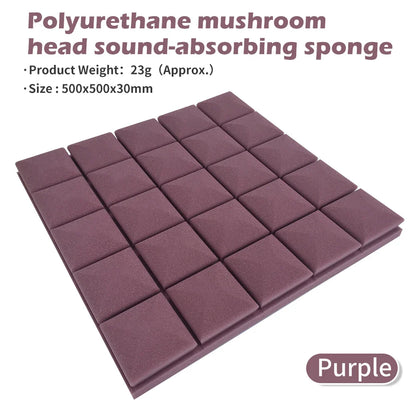 ESD Anti-Static Pin Insertion Foam – High-Density Soundproofing & Noise-Absorb Sponge Foam (200x200/150x150mm, 3/5/10/15mm)