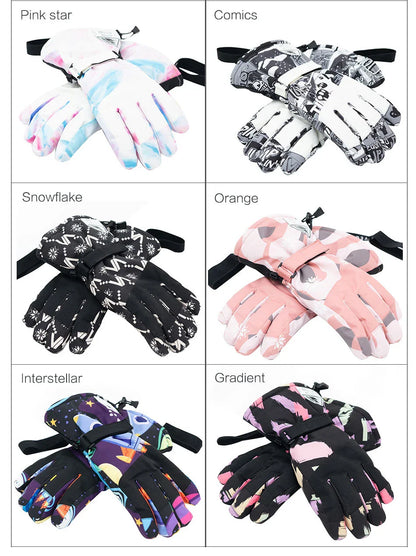 2-in-1 Extra Thick Ski Gloves – Waterproof, Windproof Winter Mittens for Men & Women