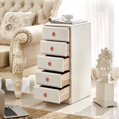 Rose Gold Diamond Shape Cabinet Knobs - Cupboard Crystal Drawer Handles for Kitchen Wardrobe Furniture