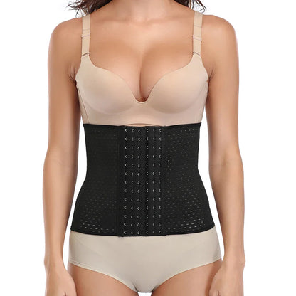 Plus Size XS-5XL Steel Boned Waist Trainer Corset for Women – Postpartum Shapewear Bustier Cinta Modeladora