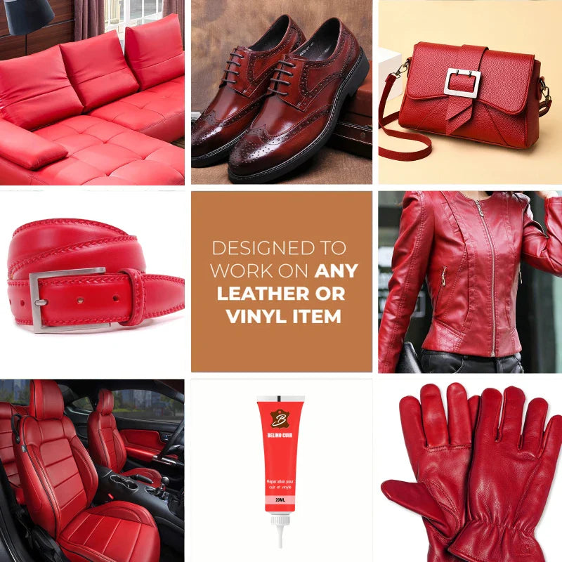 20ml Leather Repair Gel for Car Seats – Leather Finish Refurbishing Cream and Paint for Car Maintenance
