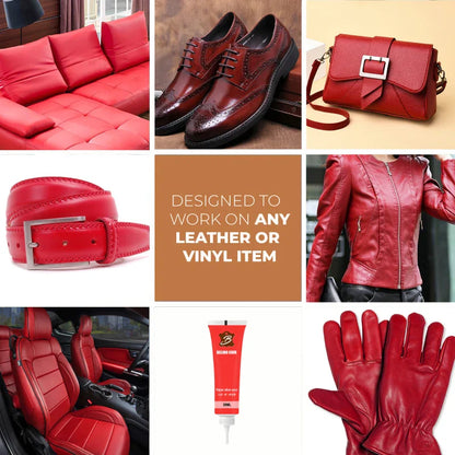 20ml Leather Repair Gel for Car Seats – Leather Finish Refurbishing Cream and Paint for Car Maintenance