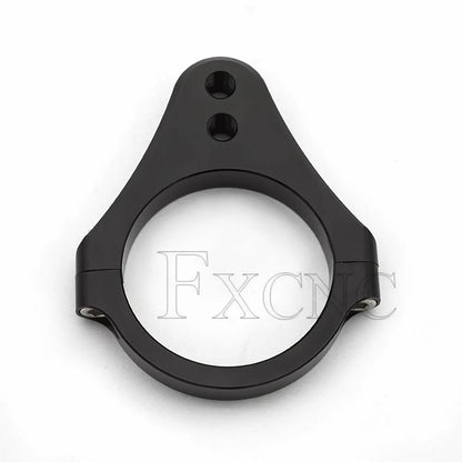 CNC Motorcycle Steering Damper Stabilizer Clamp Bracket – 36–43mm Fork Mount Shock Absorber Mounting Kit