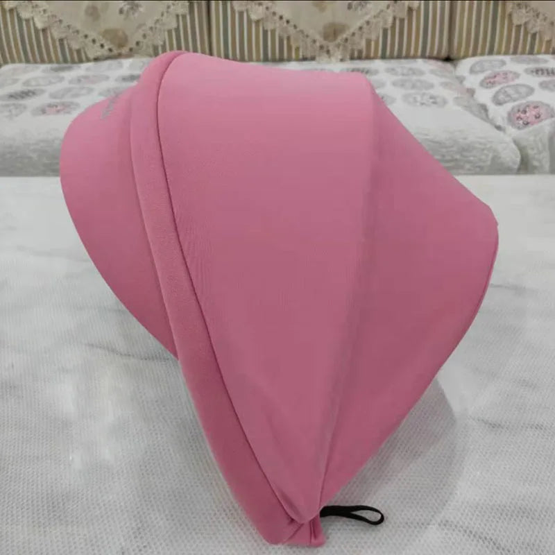 Baby Car Seat Sun Canopy - Universal Adjustable Safety Seat Sunshade with Support Rod for Infant Basket