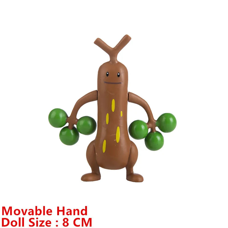 Pokemon 4-13cm Anime Figures – Pikachu, Mewtwo, Charmander, Blastoise Action Model Toy Gifts