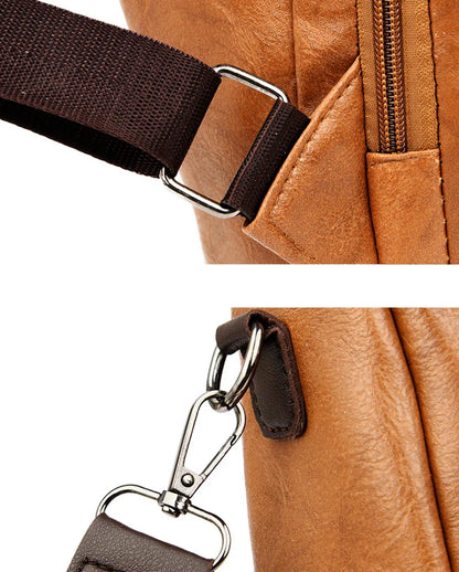 Fashion Anti-Theft Women's Backpack - High-Quality PU Leather, Large Capacity, Travel Shoulder Handbag