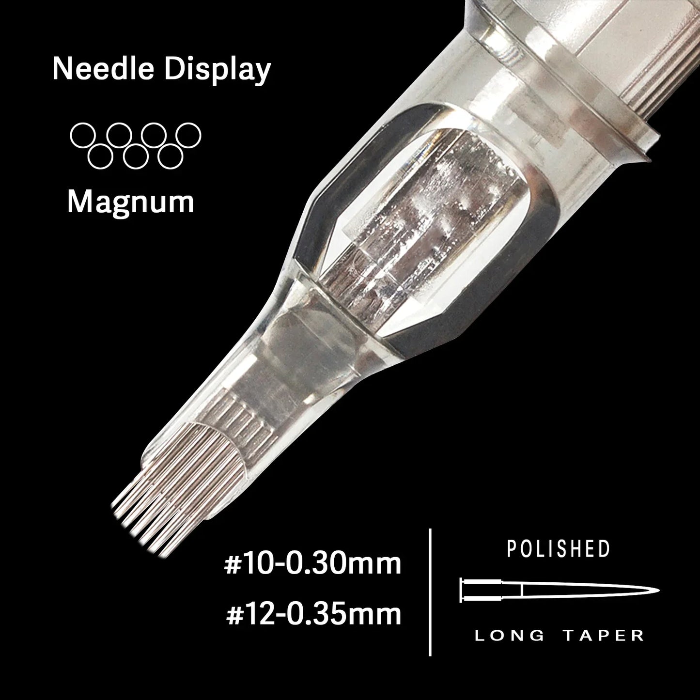 100pcs EZ Revolution Tattoo Cartridge Needles Kit – 0.30/0.35mm RL, RS, M1, RM for Rotary Tattoo Machines