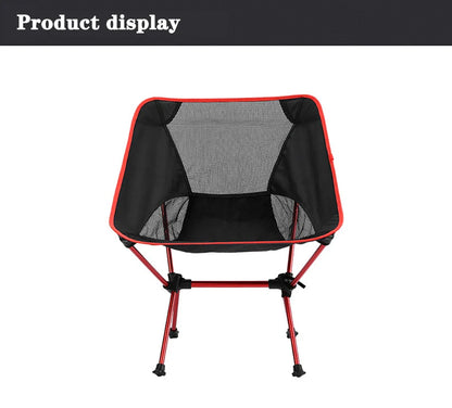 Detachable Portable Folding Moon Chair – Ultralight Outdoor Camping, Beach, Fishing, Hiking Picnic Seat