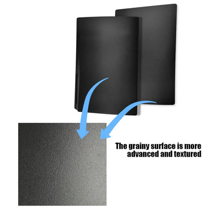 PS5 Disc Edition Replacement Faceplate Shell – Protective Hard Cover Case Compatible with PS5 (DATA FROG)