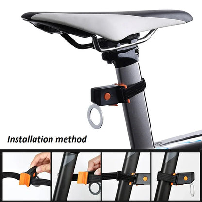 USB Charging Bicycle Taillight with Multi Lighting Modes, LED Flash Rear Lights for MTB Seatpost Bike Accessories
