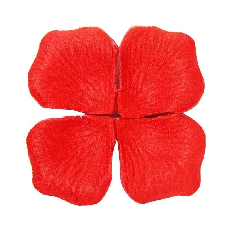 1000/3000PCS 5x5CM Silk Artificial Rose Petals for Wedding & Party Decorations – Fake Flower Engagement Celebration Supplies, Romantic Event Decor