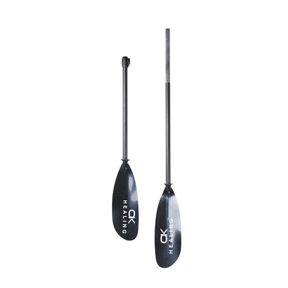 2-Section Kayak Paddle – Inflatable Stand Up Paddle with ABS Double Blade & Fiberglass Shaft