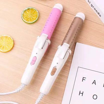 Professional Electric Hair Curler – 9-38mm Temperature Adjustable Curling Iron Wand with LCD Display