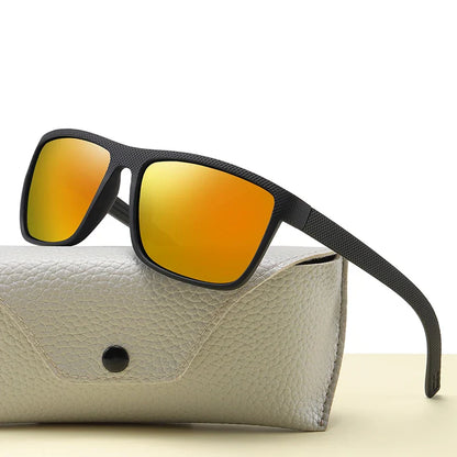 2024 Luxury Polarized Sunglasses for Men — High-End Square UV400 Driving Eyewear & Fashion Travel Sun Glasses