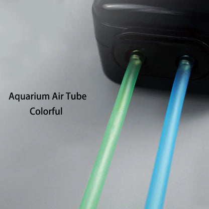 Silicon Aquarium Oxygen Pump Hose - 4x6mm, 1m/3m/5m/10m, Food Grade Tube for Fish Tank & Pond