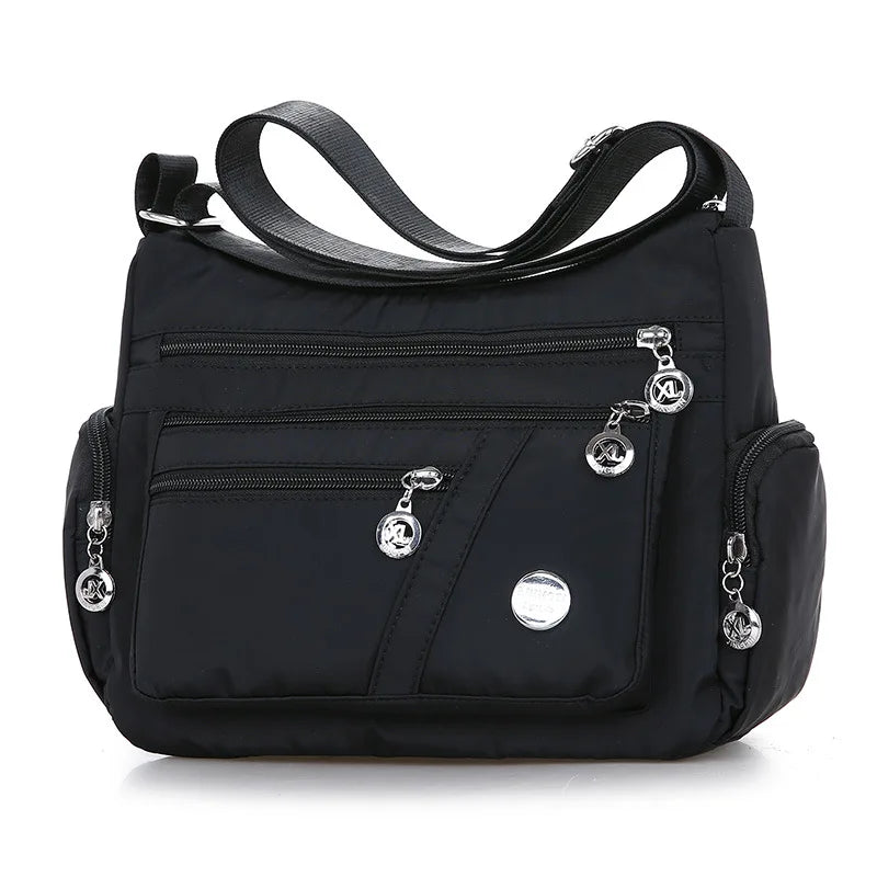 Yogodlns Oxford Waterproof Shoulder Bag – Women’s Casual Crossbody, Large Capacity Multifunction Messenger & Shopping Handbag
