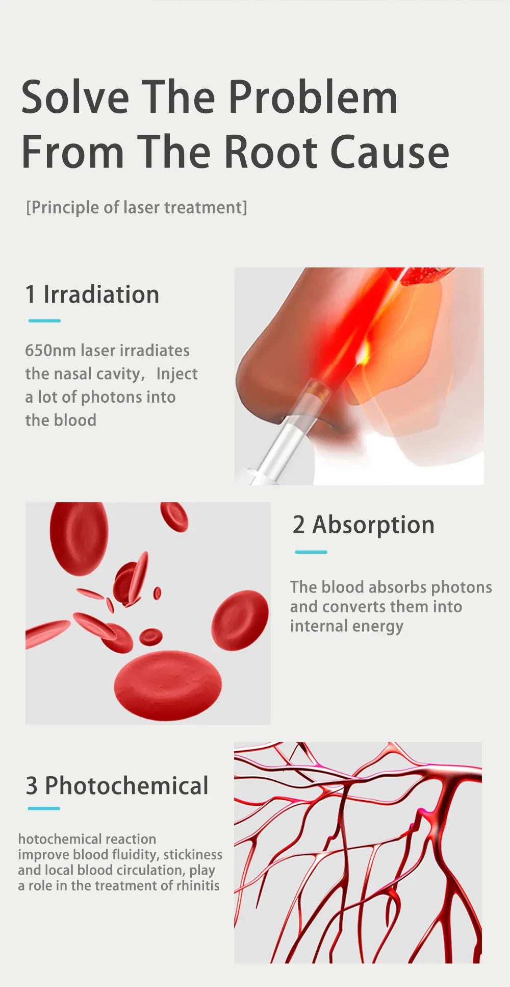 Tinnitus Ear Laser Therapy – 650nm Irradiation Physiotherapy Earplug for Otitis Media & Deafness Treatment, USB Interface