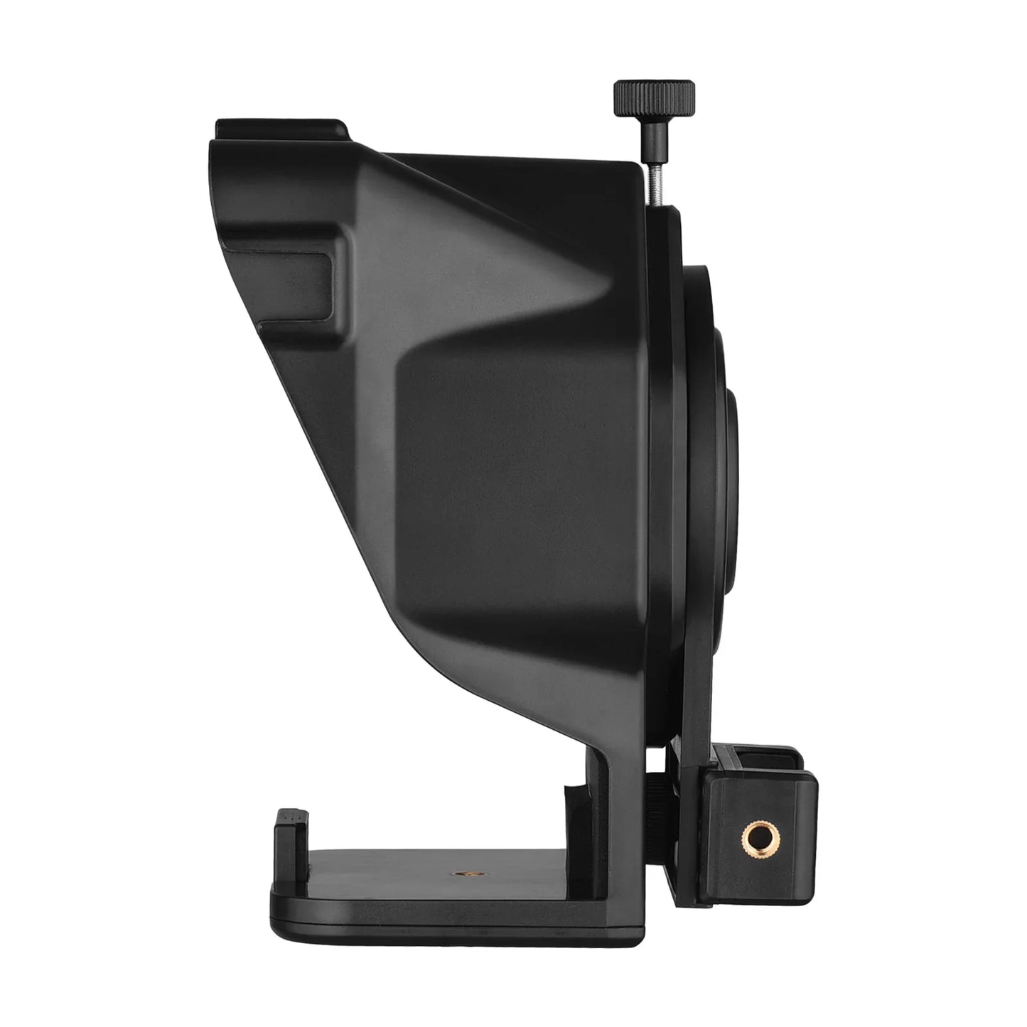 Andoer Portable Smartphone Teleprompter – with Phone Holder & Remote Control for Video Recording, Live Streaming, Interviews