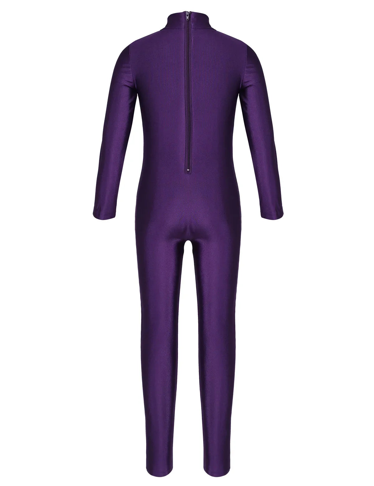 Kids Girls Full Body Gymnastics Bodysuit, Ballet Dance Jersey Leotard, Jumpsuit Sports Unitard, Children Dancewear and Sportswear