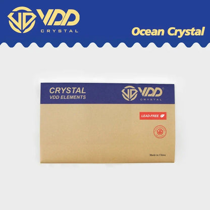 VDD Non Hot Fix Crystal Nail Art Rhinestones - 2088 Flower Flatback Gems for DIY Nail Decorations