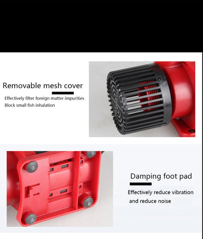 SUNSUN JDP DC Water Pump - Silent Submersible Pump for Marine Reef Aquariums, Wifi, 100-240V