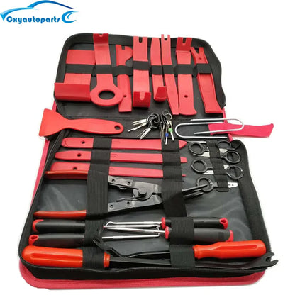 Car Interior Disassembly Kit – Plastic Trim Removal Tools & Clip Puller Set for DIY Auto Panel Work