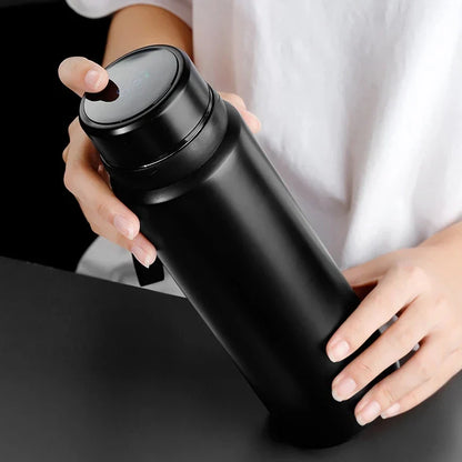 1000ML Smart Thermos Bottle with Temperature Display – Intelligent Vacuum Flask for Hot & Cold Water, Tea, Coffee