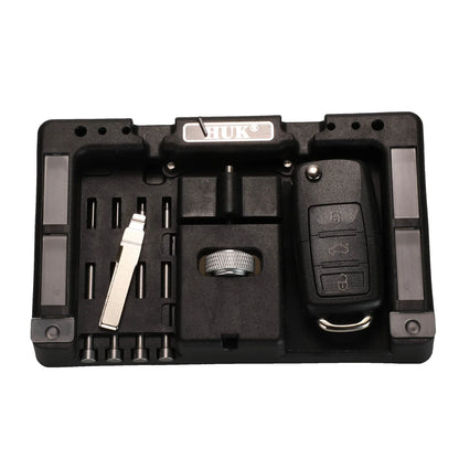 jingyuqin Original HUK Key Fixing Tool: Flip Key Vice & Pin Remover for Locksmiths - Four-Pin Configuration