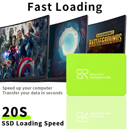 BR 2.5" SATA3 Internal SSD – 128GB to 2TB Solid State Drive for Laptop & Desktop PC