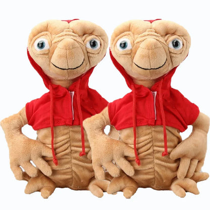 28cm Alien Plush Toy – Cartoon Stuffed Doll with Clothing, High-Quality Plush for Kids’ Birthday Gift