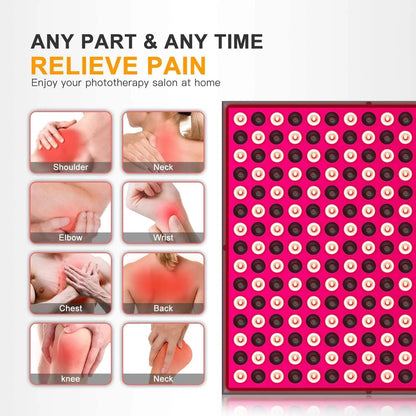 45W Red LED Therapy Panel — 660nm Deep Red & 850nm Near-Infrared Combo