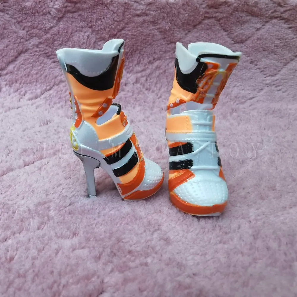 Original Rainbow School Doll – Multi-Style Shoes & DIY Dress-Up Accessories for Girls